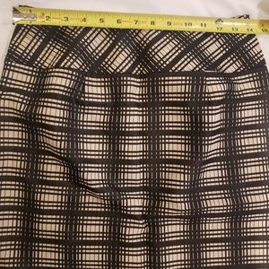 J Crew plaid pencil skirt